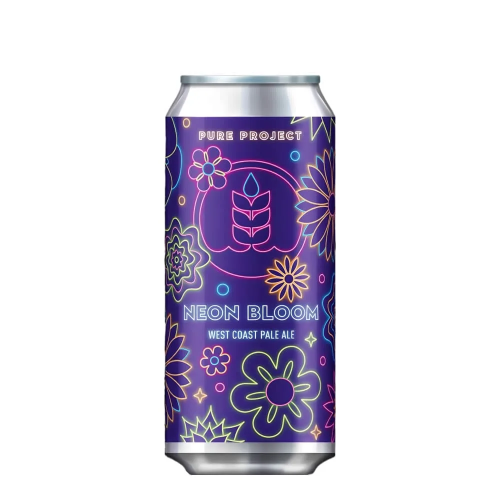 cerveza pure project neon bloom