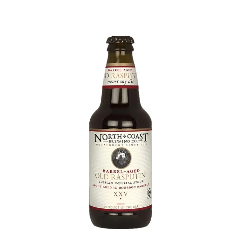 Inicio 23 Cerveza North Coast Old Rasputin XXVIII Bourbon Barrel Aged
